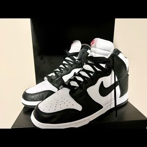 Nike Dunk High Panda / Black White Men’s 8.5 Womens 10